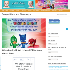 Win a family ticket to Meet PJ Masks at Marsh Farm