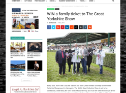 Win a family ticket to The Great Yorkshire Show