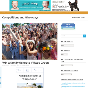 Win a family ticket to Village Green