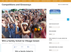 Win a family ticket to Village Green