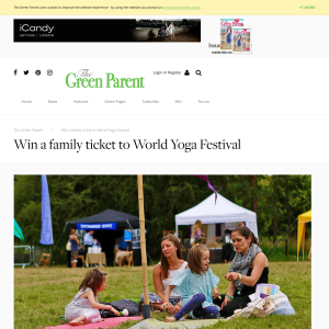 Win a Family Ticket To World Yoga Festival