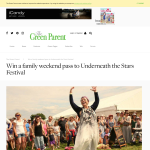 Win a Family Weekend Pass To Underneath The Stars Festival