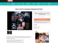 Win A Fifty Shades Darker Giftset