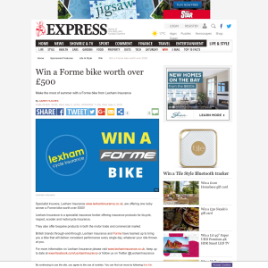 Win a Forme bike worth over £500