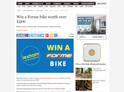 Win a Forme bike worth over £500