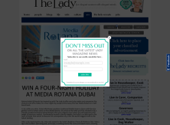 Win a four-night holiday at Media Rotana Dubai