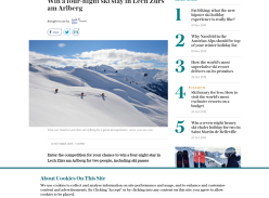 Win a four-night ski stay in Lech Zürs am Arlberg