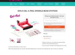 Win a Gel-a-Peel Sparkle Bead Station