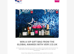 Win a Gift Bag from The Global Awards