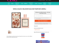 Win a Gucci Bloom Eau De Parfum 30ml