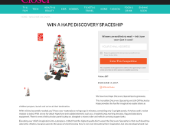 Win a Hape Discovery Spaceship