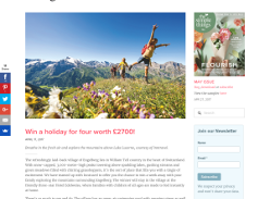 Win a holiday for four worth £2700!