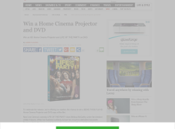 Win a Home Cinema Projector and DVD