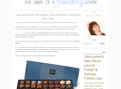Win a Hotel Chocolat Sleekster Father's Day Box