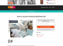 Win a Julian Charles bedding set