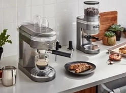 Win a KitchenAid Artisan Espresso Machine & Coffee Grinder