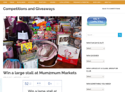 Win a large stall at Mum2mum Markets in Essex