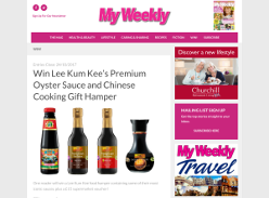 Win a Lee Kum Kee’s Premium Oyster Sauce + Chinese Cooking Gift Hamper