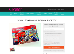 Win a LEGO Florida 500 race toy set