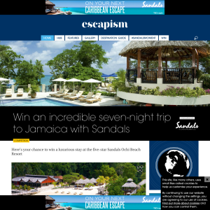 Win a luxurious stay for two at the five-star Sandals Ochi Beach Resort Jamaica