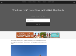 Win a Luxury 5* Hotel Stay in Scottish Highlands