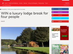 Win A luxury lodge break for four people
