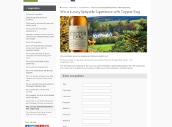 Win a Luxury Speyside Experience with Copper Dog