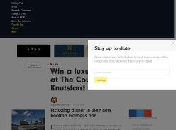 Win a Luxury Stay For 2 At The Courthouse In Knutsford