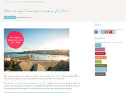 Win a Luxury Valentine's Break in St Ives