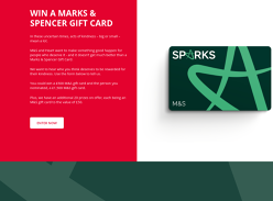Win A Marks & Spencer Gift Card