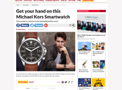 Win a Michael Kors Smartwatch