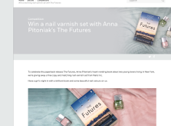 Win a nail varnish set with Anna Pitoniak's The Futures