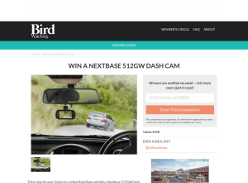 Win a Nextbase 512GW Dash Cam