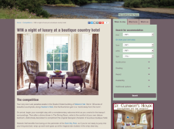 Win a night of luxury at the boutique country hotel Walwick Hall