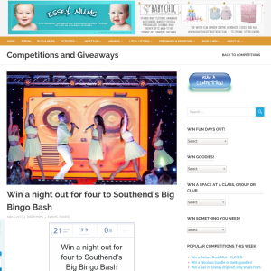 Win a night out for four to Southend's Big Bingo Bash