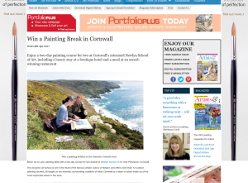 Win a Painting Break in Cornwall