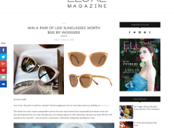 Win A Pair of Lexi Sunglasses Worth $120 By Woodzee
