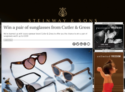 Win a pair of sunglasses from Cutler & Gross