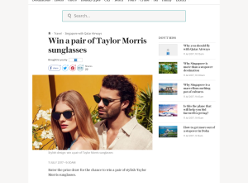 Win a pair of Taylor Morris sunglasses