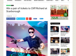 Win a Pair Of Tickets To Cliff Richard at Scarborough