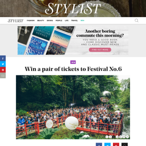 Win a Pair of Tickets to Festival No.6