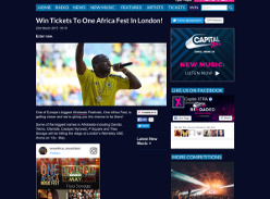 Win a pair of tickets to One Africa Fest In London