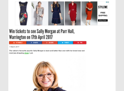 Win a pair of tickets to see Sally Morgan at Parr Hall in Warrington