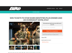 Win a pair of tickets to Star Wars Identities and overnight hotel stay at the Intercontinental Hotel