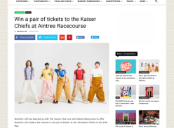 Win a Pair of Tickets to the Kaiser Chiefs at Aintree Racecourse