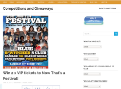 Win a pair of VIP tickets to Now That's a Festival