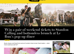 Win a pair of weekend tickets to Standon Calling and bottomless brunch at Le Bun's pop-up diner