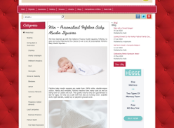 Win a Personalised Fofolino Baby Muslin Squares