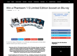 Win a Phantasm 1-5 Limited Edition boxset on Blu-ray