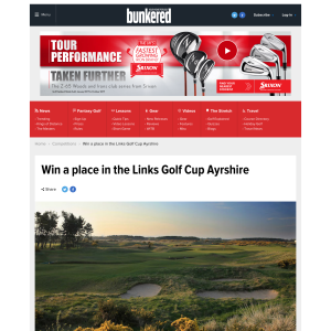 Win a place in the Links Golf Cup Ayrshire